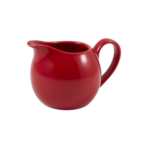 Recipient lapte Genware Porcelain 14cl Red 373114R
