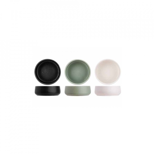 Set 3 boluri tapas/mezze+platou lemn Bites 32x10,5cm 5915004 - Img 2