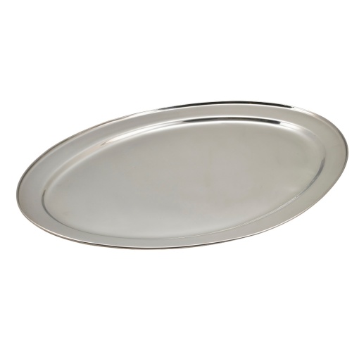 Tava ovala inox servire 60 x 41.5 x 2.5cm 12064