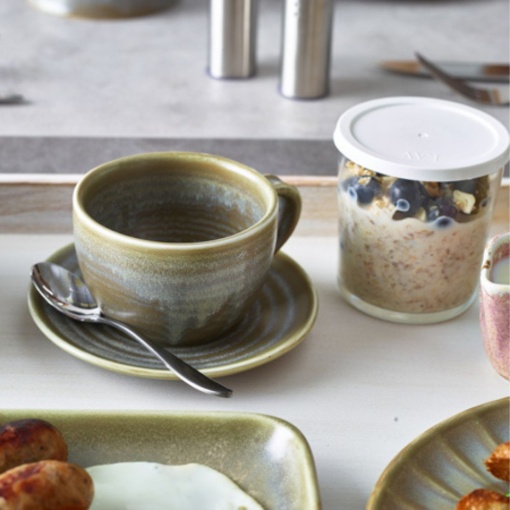 Ceasca cafea Genware Terra Matt Grey 220ml CUP-PMG23 - Img 2