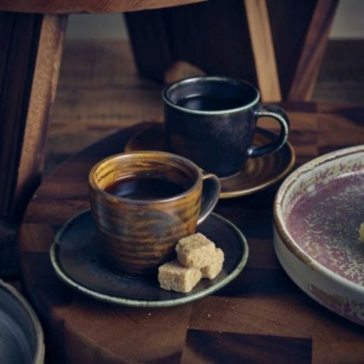 Ceasca espresso Terra Porcelain Rustic Copper 9cl CUP-PRC9 - Img 2