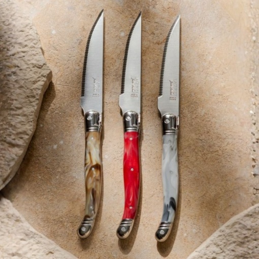 Cutit steak inox 18|10 white marble Laguiole 22.5cm 5420S230 - Img 2