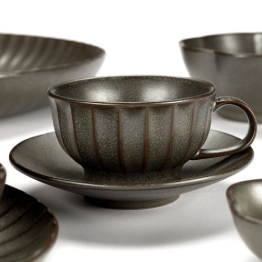 Farfurie cafea Inku Green 14 cm B5120251G - Img 2
