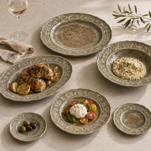 Farfurie desert Rilievo Rustico 21cm RV002218631 - Img 2