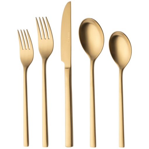 Lingura baza Sola Montreux Satin Gold 18|10 inox 12MONXMG 011 - Img 2