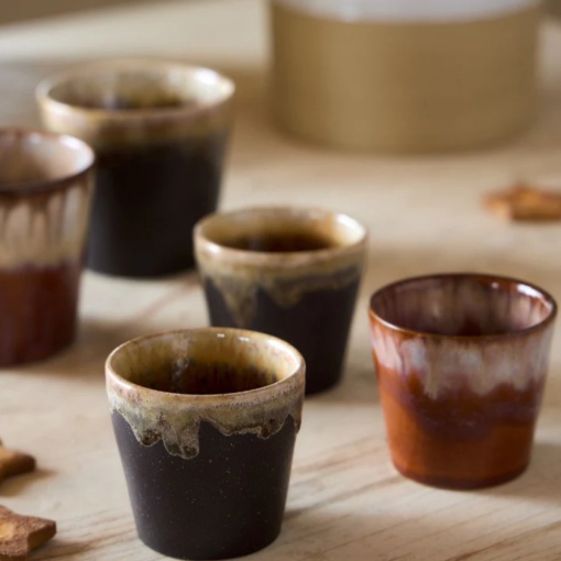 Pahar espresso Poterie Caramel Latte 70ml LSC062-LAT - Img 2