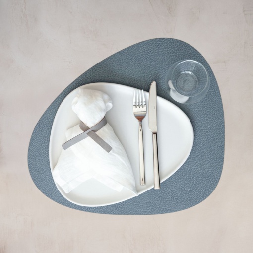 Placemat Curve L Hippo Light Blue 37x44cm 981253 - Img 4