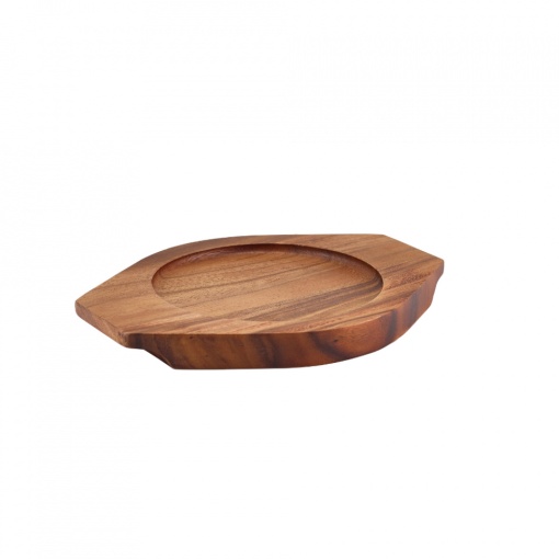 Platou lemn rotund Trivet 16 x 22 x 2.5cm TRIV-C137
