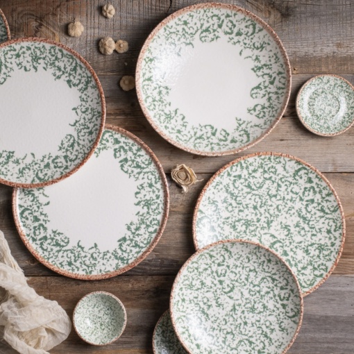 Platou oval Venecia Green 37x24cm 20641-143037 - Img 2