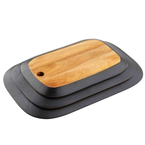 Platou servire acacia 41x27cm 12576 - Img 4