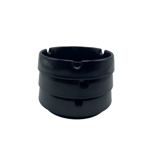 Scrumiera neagra 9cm 707B - Img 2