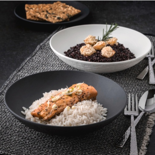 Bol salata The Rock Black 23cm 1100ml 16-4074-2536 - Img 2