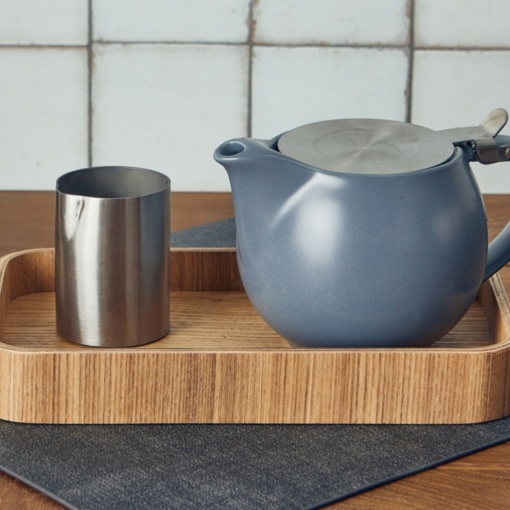 Ceainic portelan Genware Matt Grey 500ml 395950MG - Img 2