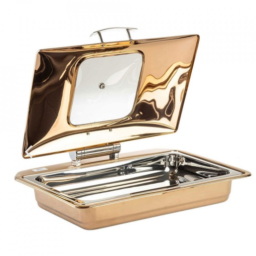 Chafing dish 1/1 gaz-inductie Copper 10423 - Img 2