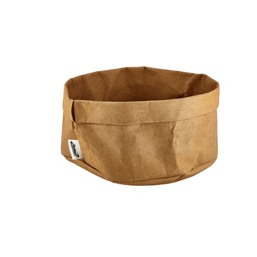 Cos paine maro hartie reciclabila 13Dia x 10cm WPB-13 - Img 3