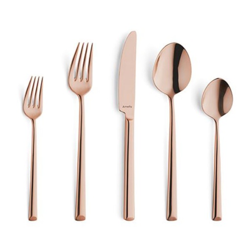Lingura aperitiv Metropole PVD copper 1170ZEB000345 - Img 2