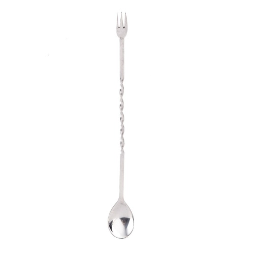 Lingura bar cu furculita inox 31cm H503K - Img 2
