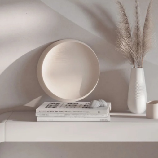 Platou rotund Newmoon Beige 37cm 10-4291-2990 - Img 2
