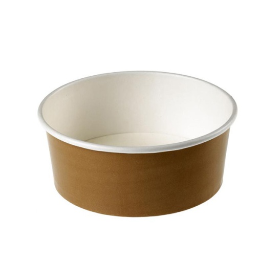 Set 24buc bol salata kraft 15x6cm H0758 - Img 2