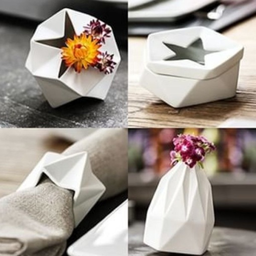Suport lumanare Stars 11cm 21117340 - Img 2