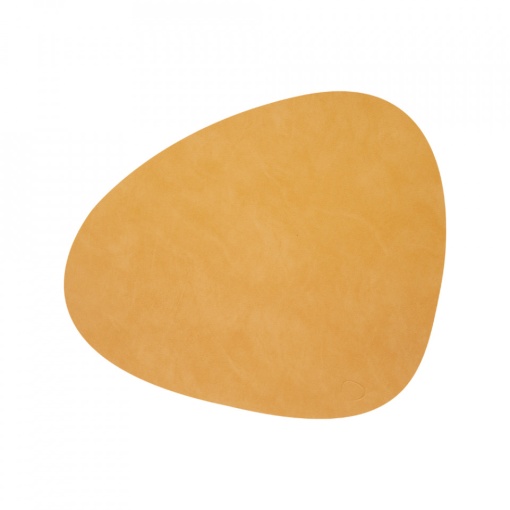Table mat Curve Burned Curry Nupo L 37x44cm 989982