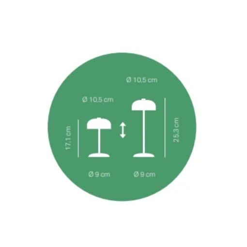 Lampa Magic 1+1 negru gold LD1180DO - Img 2
