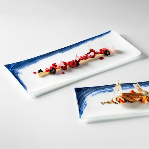 Platou servire OIA 41X18cm XGLAS-0608 - Img 2