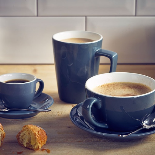 Cana mug Genware Porcelain 34cl Grey 322135G - Img 2