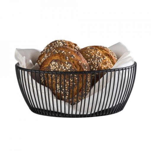 Cos metal negru paine Svart 15x20cm 30422 - Img 2