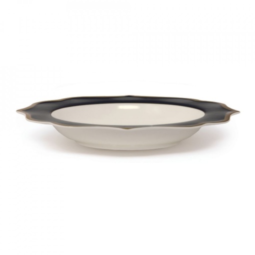 Farfurie supa intinsa Coq Ionica Black 22cm LION005NE004220 - Img 2