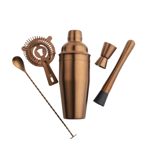 Kit bar 5 piese otel inoxidabil bronz 12268 - Img 2