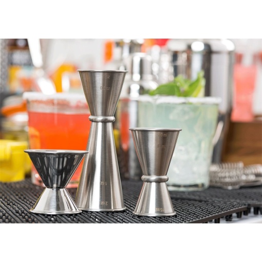 Pahar masurare Jigger inox 30/60ml JJ1206 - Img 2