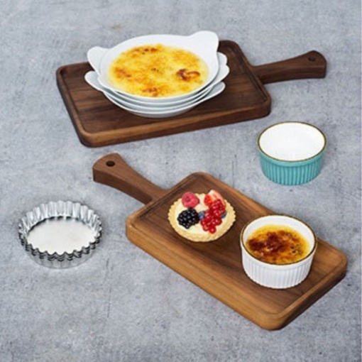 Platou lemn cu maner 25X15X2cm 6181435 - Img 2