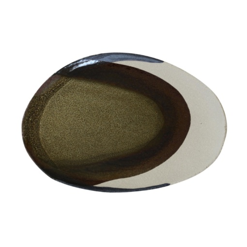 Platou servire oval Wabi Seidou 25x36cm JA963329