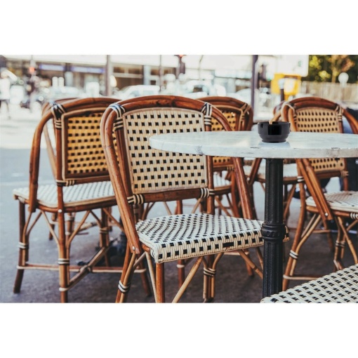 Scrumiera bachelita neagra 8cm 131B - Img 2