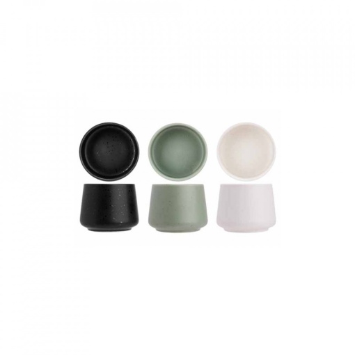 Set 3 boluri tapas/mezze+platou lemn Bites 30x10cm 5915002 - Img 2