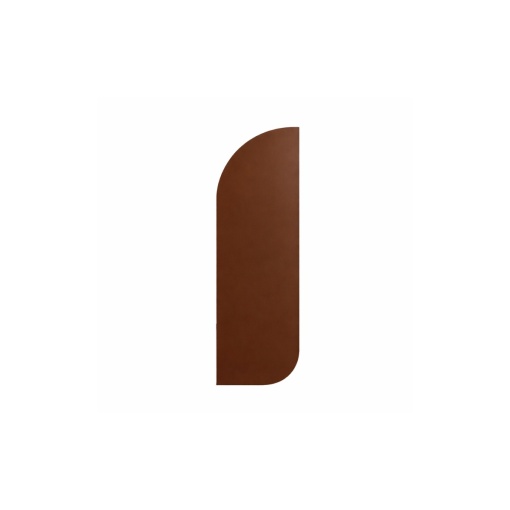 Suport tacamuri asimetric doua fete albastru/maro Loto 9x30cm 9151027002 - Img 2
