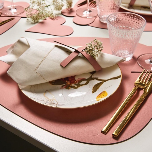 Table mat Curve Rose Nupo L 37x44cm 98283 - Img 2