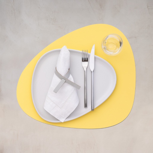 Table mat Curve Yellow Nupo L 37x44cm 981033 - Img 2