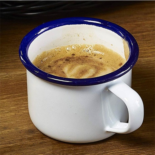 Cana emailata alba espresso 12cl 52106 - Img 3