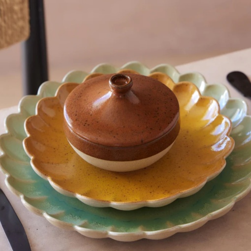 Farfurie aperitiv Marrakesh cumin 22cm 2KEP221E-CMN - Img 2