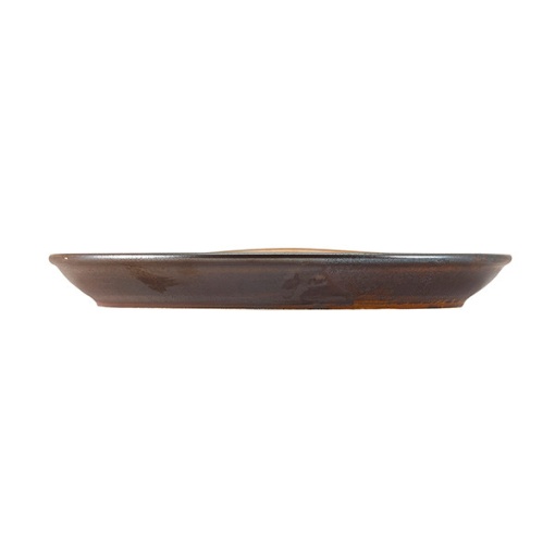 Farfurie coupe Terra Porcelain Rustic Copper 27.5cm CP-PRC27 - Img 3