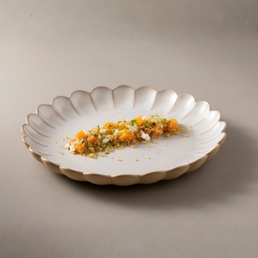 Farfurie fel principal Marrakesh sable blanc 28cm 2KEP281E-SBL - Img 2