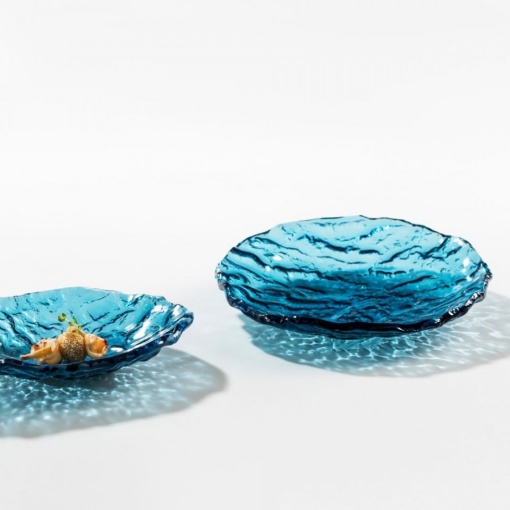 Farfurie paste MAR BLUE 24cm XGLAS-2824B - Img 2