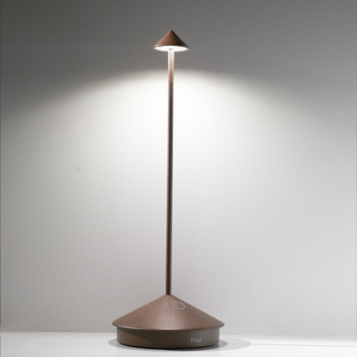 Lampa masa restaurant maro Pina 29x10.5cm LD2650R3 - Img 3