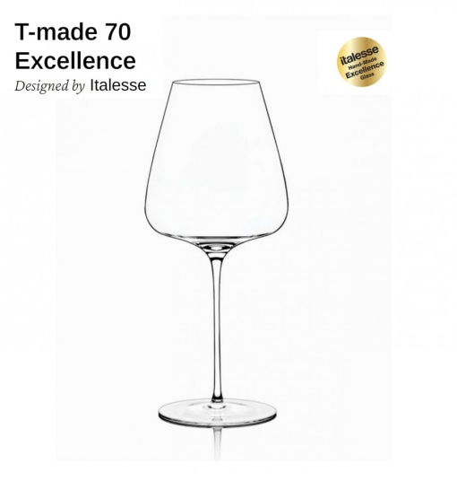 Pahar vin rosu hand made T-Made 70, 710ml 3302FG - Img 3