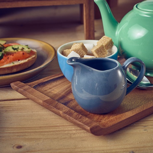 Recipient lapte Genware Porcelain 14cl Blue 373114BL - Img 2
