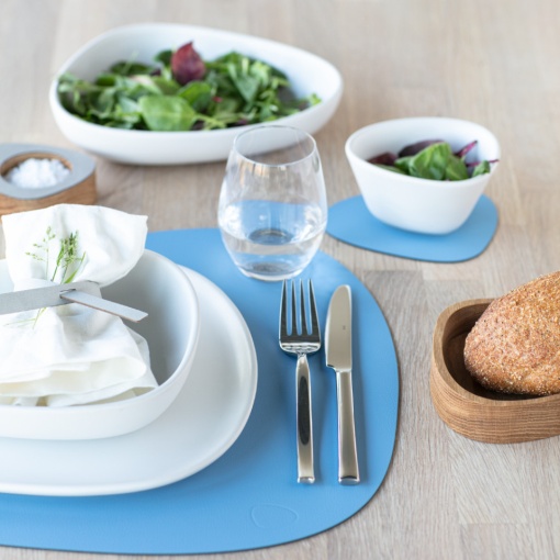 Table mat Curve Cool Blue Nupo L 37x44cm 991125 - Img 2