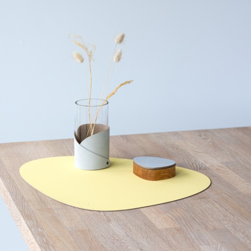 Table mat Curve Yellow Nupo L 37x44cm 981033 - Img 3