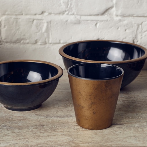 Bol paste/salata Copper Black Utah 20x8.5cm UH200917 - Img 2